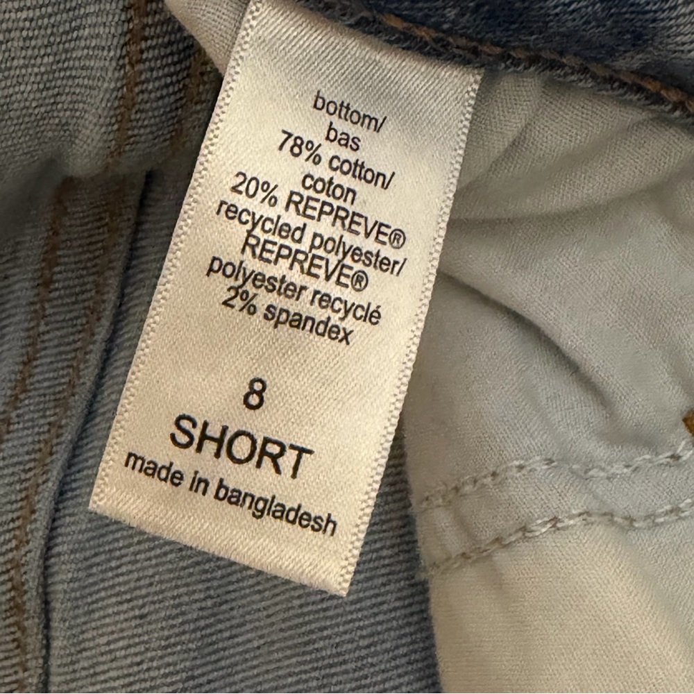 M Jeans by Maurice’s straight ankle cuff size 8 short hight waist (Bin #1) - Picture 4 of 9